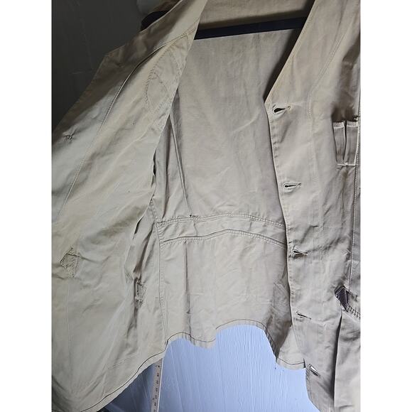 Vintage Hunting Jacket Shooting Bullets Size 42 XL Padded Aristocrat Coat - Picture 7 of 15